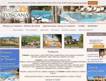 Tablet Screenshot of bellatoscana.pl